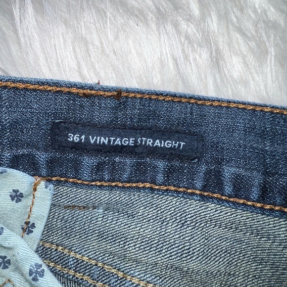 LUCKY BRAND Mens 361 Vintage Straight Distressed Denim Jean 40 x 32 - Picture 7 of 9